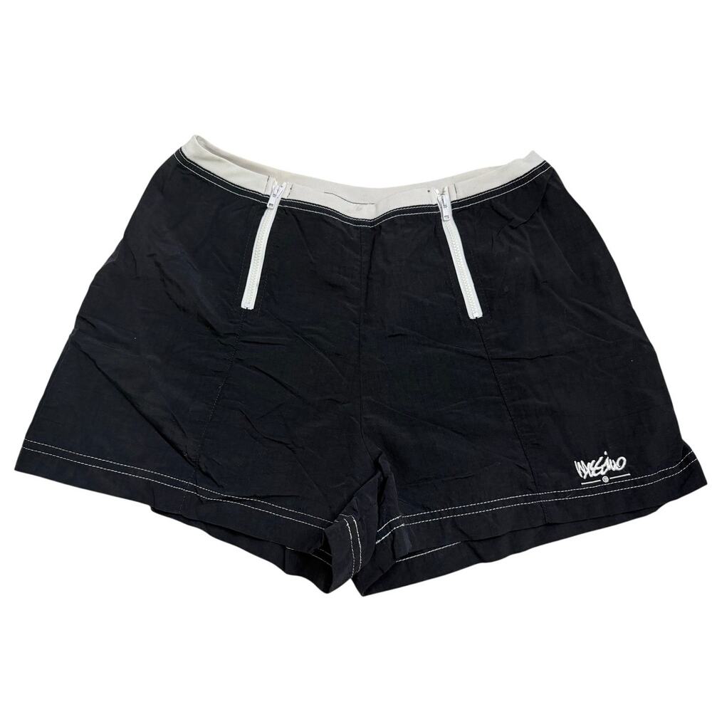Vintage Mossimo Low Rise Shorts Women's Size Medium Black/White